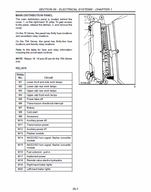 New Holland 70, 70A Tractor Service Manual - Image 5