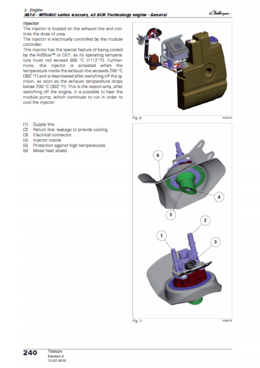 Challenger MT645C, MT655C, MT665C, MT675C, MT685C Tractor Workshop Manual - Image 4