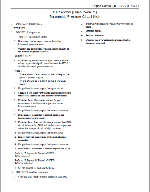 Kobelco SK85CS-3E Hydraulic Excavator Repair Service Manual - Image 5