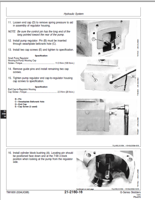 John Deere 548G, 648G, 748G Grapple Skiders Repair Manual (S.N before 565684) - Image 5