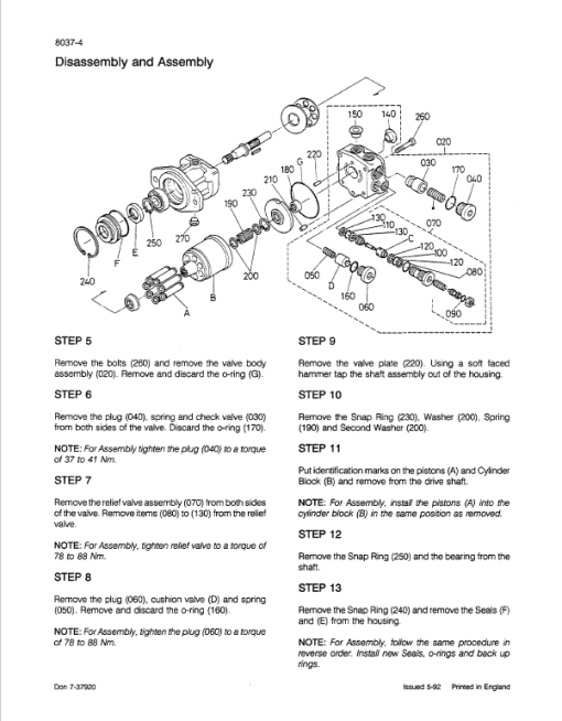 Case CK25, CK28 Excavator Service Manual - Image 5