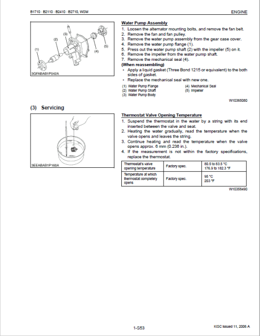 Kubota B1710, B1710D, B2110, B2110D, B2110DB, B2110HDB Tractor Manual - Image 5