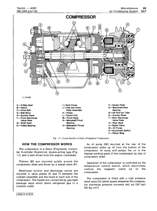 John Deere 4030 Tractor Repair Technical Manual - Image 5