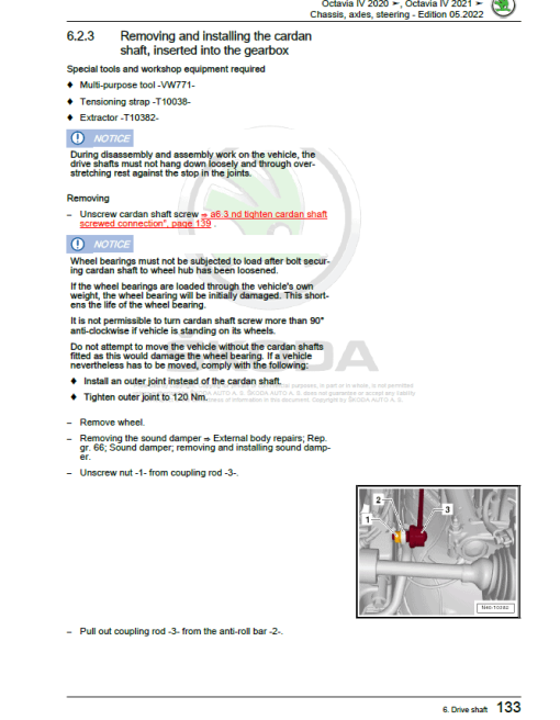 SKODA OCTAVIA IV (NX) Repair Service Manual - Image 5