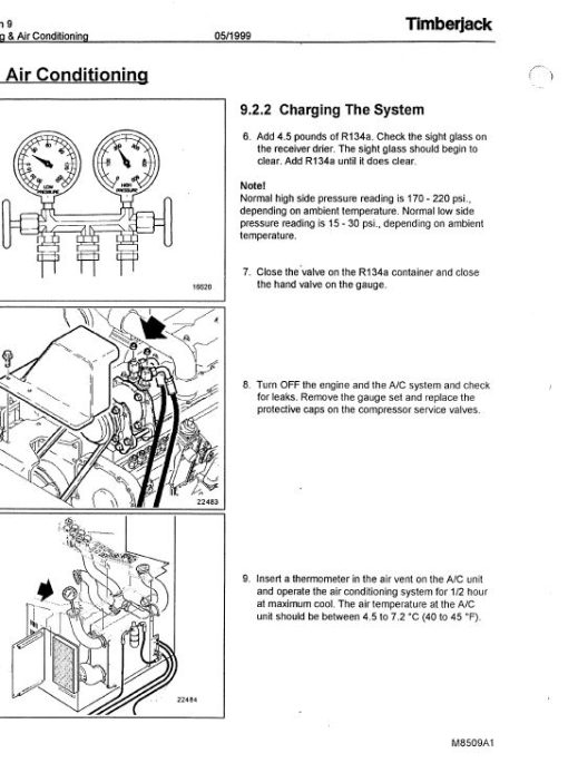 Timberjack 850, 950 Feller Bunchers Repair Manual (997440 - 997470 & 10BA1002 and Up) - Image 5