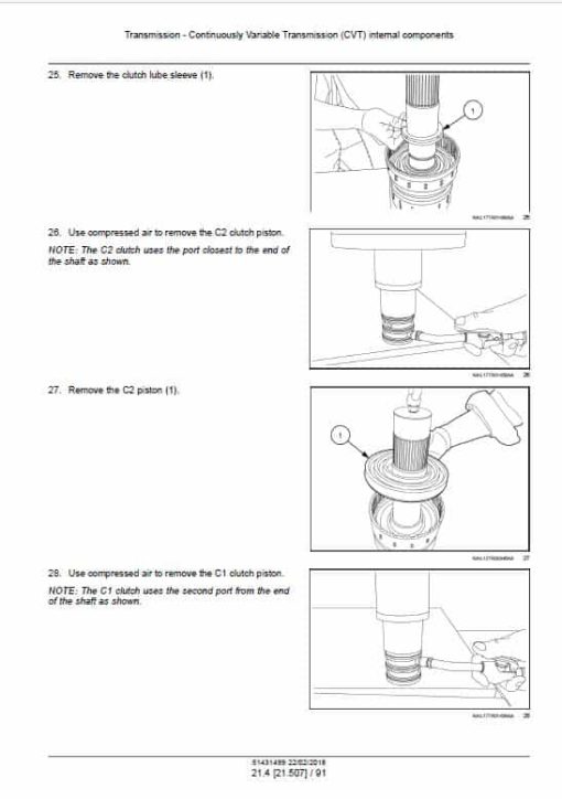 Case 310, 340, 380 Rowtrac Magnum Tractor Service Manual - Image 5