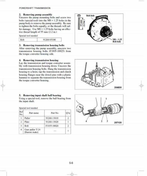 CAT DP15K, DP18K, DP20K, DP25K, DP30K, DP35K Forklift Service Manual - Image 5