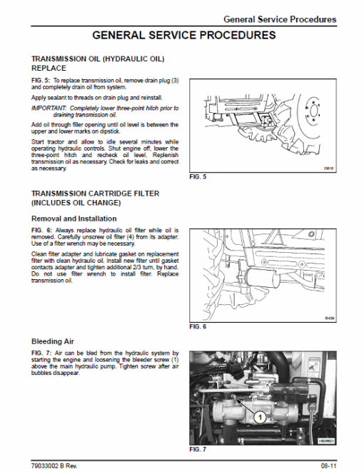 AGCO ST60A Tractor Service Manual - Image 4