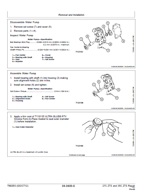 John Deere 27C ZTS, 35C ZTS Excavator Repair Technical Manual - Image 5