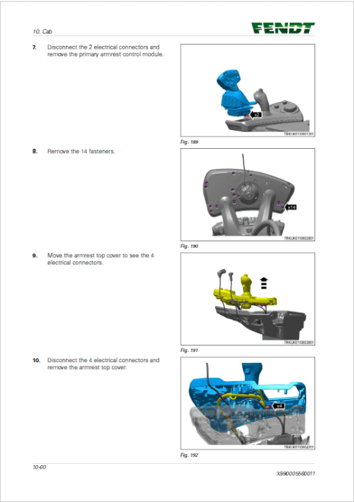 Fendt 714, 716, 718, 720, 722, 724 Vario Gen6 Tractors Workshop Repair Manual - Image 5