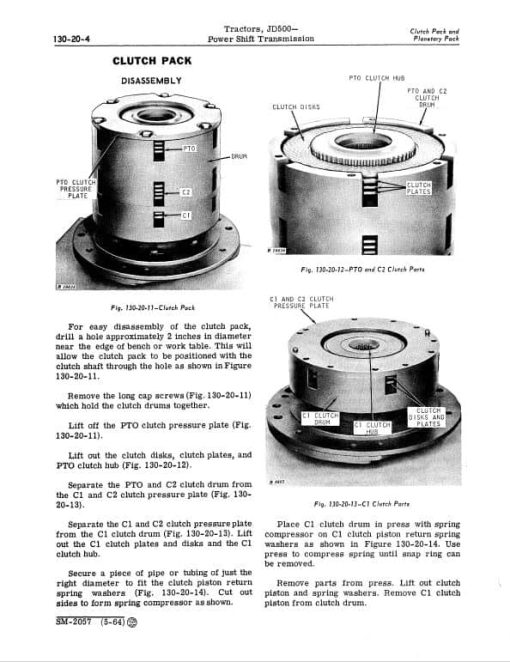 John Deere JD500 Tractor Loader Repair Technical Manual (SM2057) - Image 5