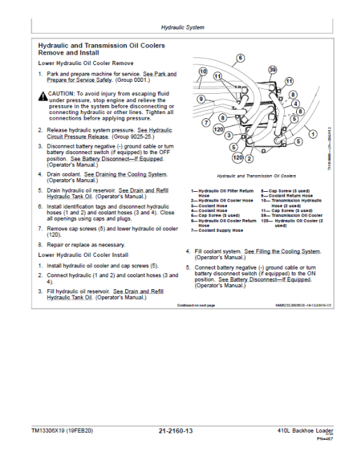 John Deere 410L Backhoe Repair Technical Manual (S.N after C273920 & D273920 - 390995) - Image 5