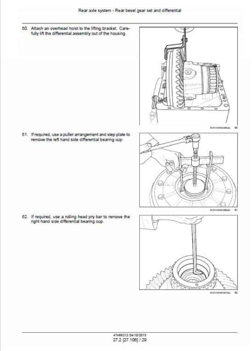 Case 450, 550, 600 Quadtrac Tractor Service Manual - Image 5