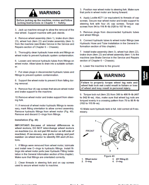 Toro Groundsmaster 360 (Kubota Engine) Service Repair Manual - Image 5