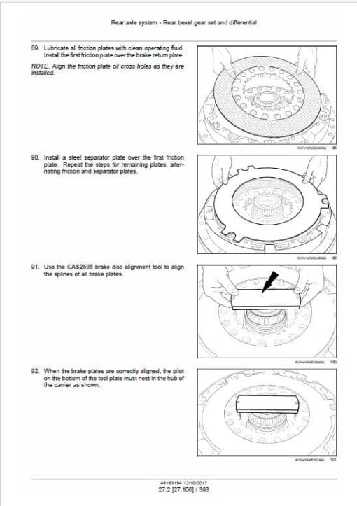 Case 470, 500, 540, 580, 620 Quadtrac Tractor Service Manual - Image 5