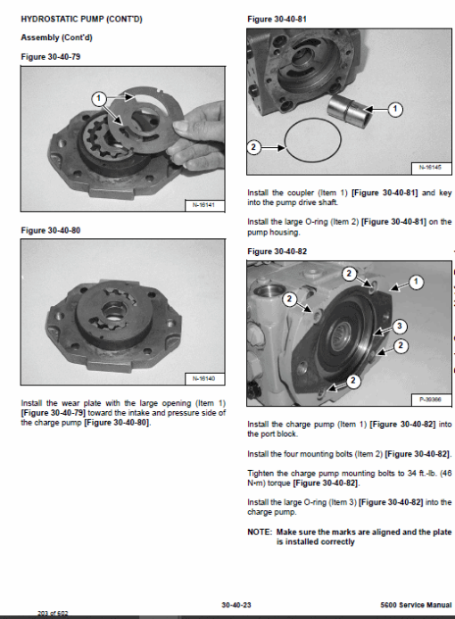 Bobcat 5600 Toolcat Utility Vehicle Service Manual - Image 3