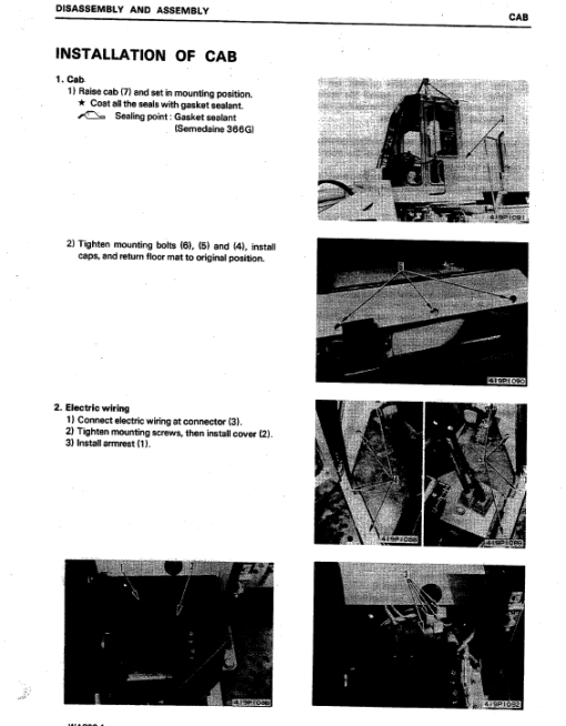 Komatsu WA300-1, WA320-1 Wheel Loader Service Manual - Image 5