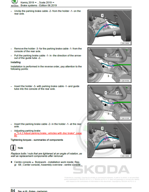 SKODA SCALA (NW, NW1) Repair Service Manual - Image 5