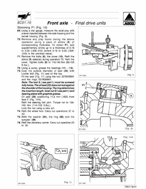 White 8310, 8410 Tractor Service Manual - Image 5