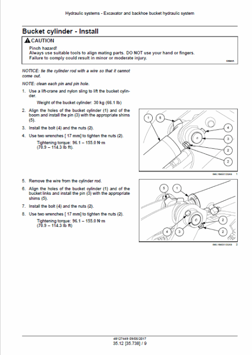 Case CX37C Mini Excavator Service Manual - Image 5