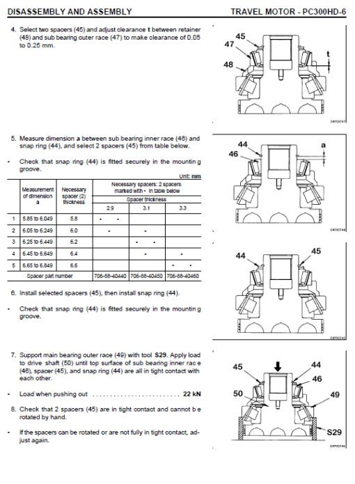 Komatsu PC300LL-6 Excavator Service Manual - Image 5