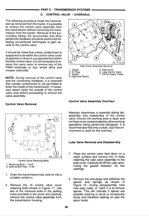 Ford 5640, 6640, 7740 Tractor Service Manual - Image 5