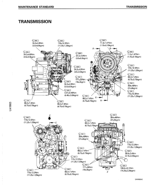 Komatsu WA320-3 Wheel Loader Service Manual - Image 5