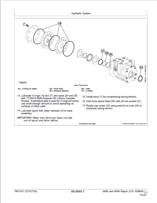 John Deere 640H, 648H Skidder Repair Technical Manual (S.N after 630436 - ) - Image 5