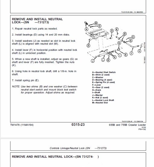 John Deere 655B, 755B Crawler Repair Technical Manual - Image 7