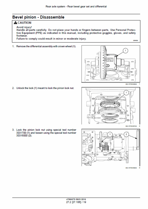 New Holland 8010, 9010 Tractor Service Manual - Image 5