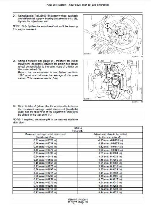 Case 110, 120, 130 Maxxum CVT Tractor Service Manual - Image 5