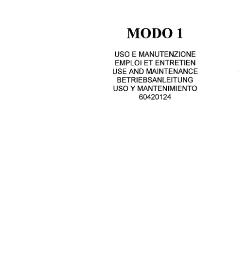 OM PIMESPO Modo 1,2,3 Series 014 Mid and High-lift Order Pickers Workshop Repair Manual - Image 2