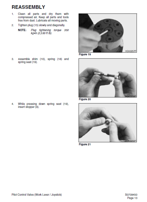 Daewoo Solar S225LL Excavator Service Manual - Image 5