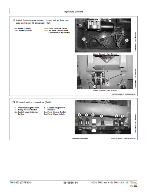 John Deere 310SJ, 410J Backhoe Loader (TMC) Technical Manual (S.N after 161703 ) - Image 5