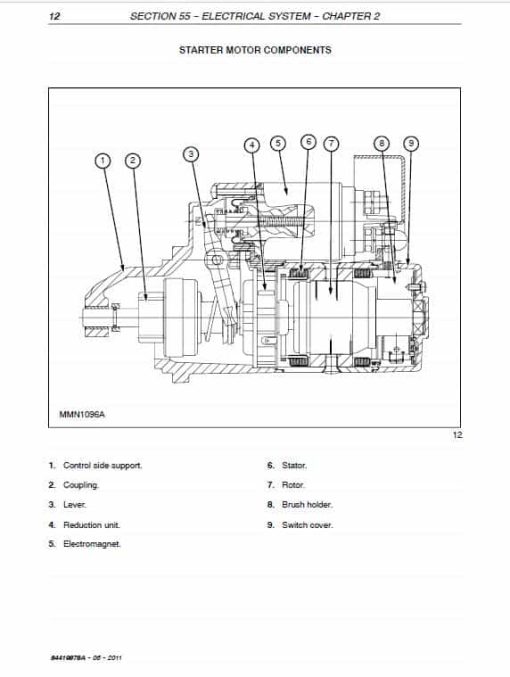 Case Farmall 55C, 65C, 75C Tractor Service Manual - Image 5