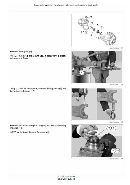 New Holland LM5020, LM5030 Tier 3 Telescopic Handler Service Manual - Image 5