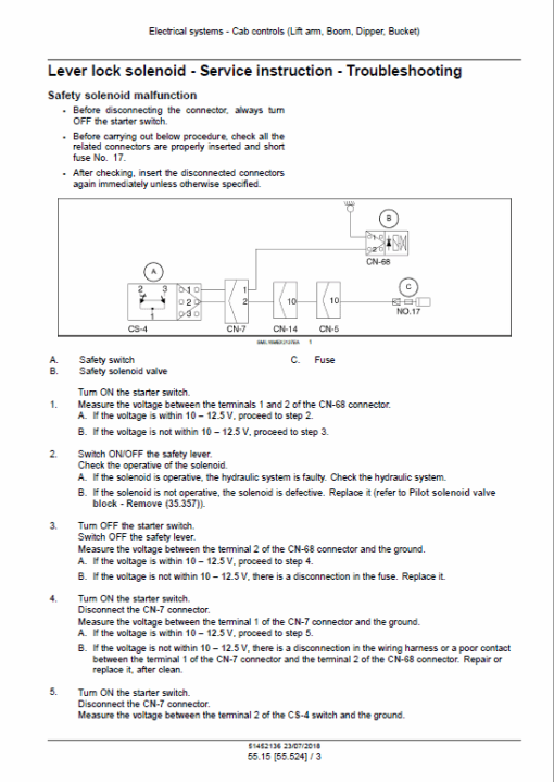 Case CX60C Mini Excavator Service Manual - Image 5