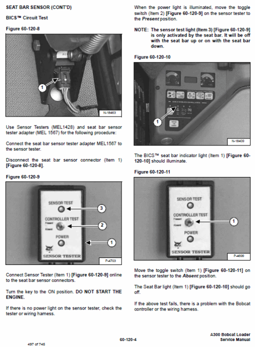 Bobcat A300 Skid-Steer Loader Service Manual - Image 3