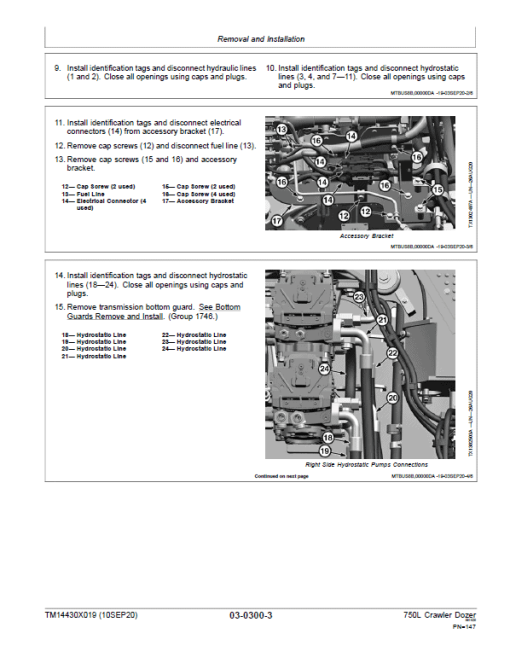 John Deere 750L Crawler Dozer Repair Technical Manual (S.N after F383562 - ) - Image 5