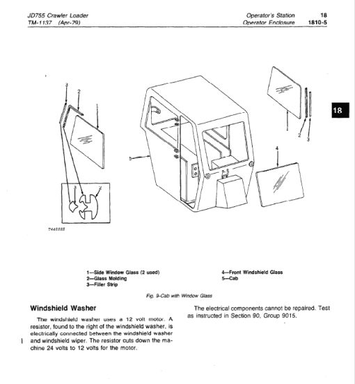 John Deere 755 Crawler Loader Repair Technical Manual (TM1137) - Image 6