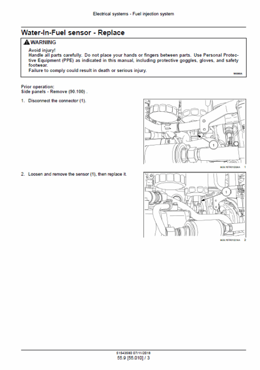 New Holland PowerStar 90, 100, 110, 120 Tractor Service Manual - Image 5