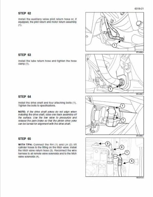 Case 280, 330, 380, 430, 480, 530 Steiger Tractor Service Manual - Image 5