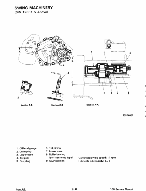 Bobcat X100 Excavator Service Manual - Image 3