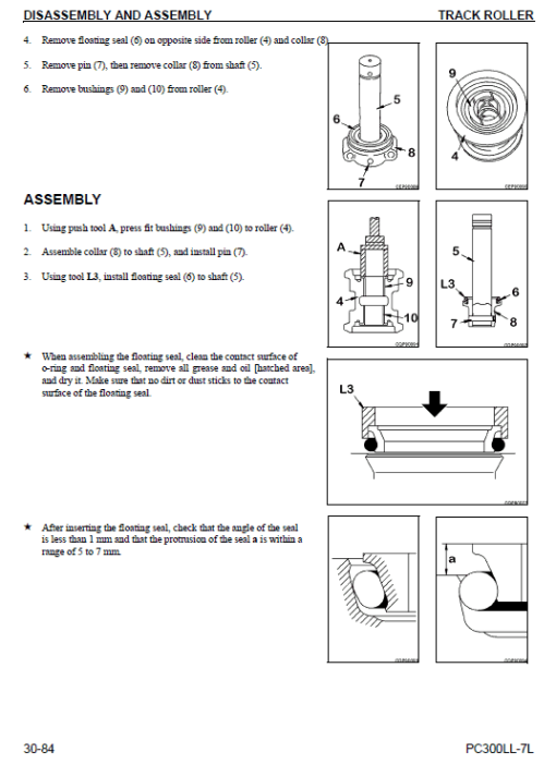 Komatsu Galeo PC300LL-7L Excavator Service Manual - Image 5