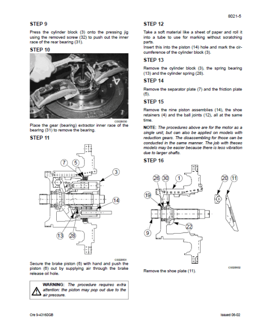 Case CX290 Excavator Service Manual - Image 5