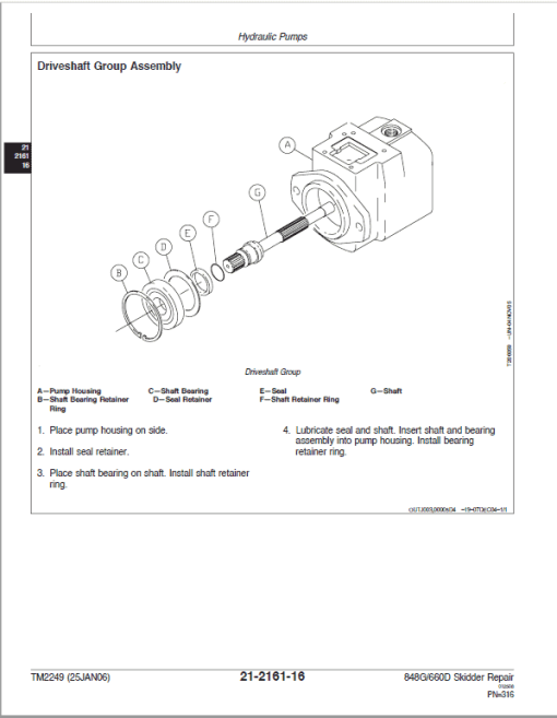 John Deere 848G, 660D Skidder Repair Technical Manual - Image 5