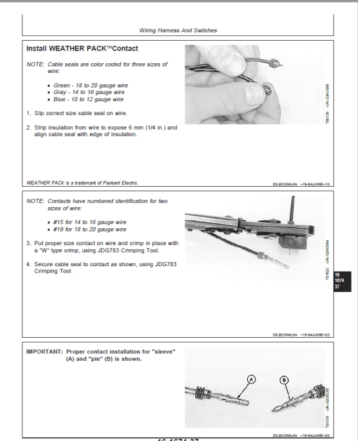 John Deere 653E Feller Buncher Service Repair Manual (TM1578 and TM1579) - Image 3