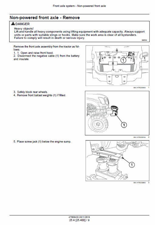 New Holland 6010, 6510, 7510 Tractor Service Manual - Image 5