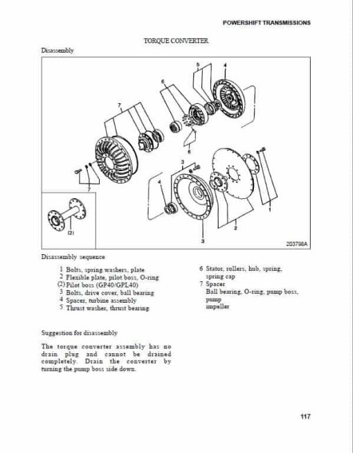 CAT GP40, GPL40, DP40, DPL40, DP45, DP50 Forklift Lift Truck Service Manual - Image 5