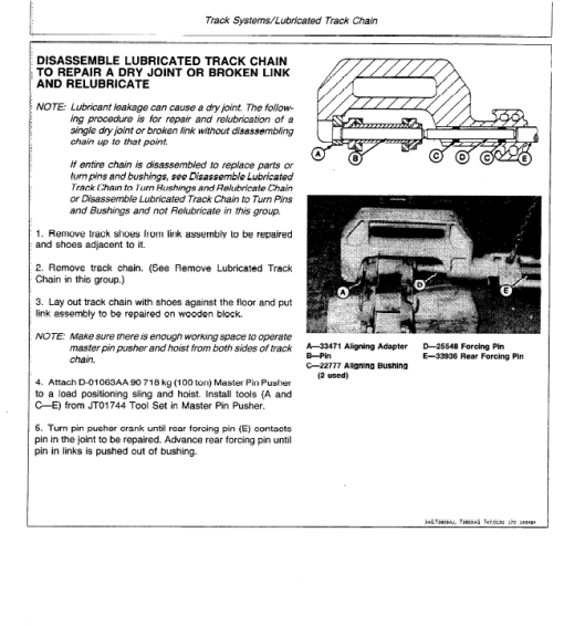 John Deere 850 Crawler Repair Technical Manual (TM1164) - Image 6